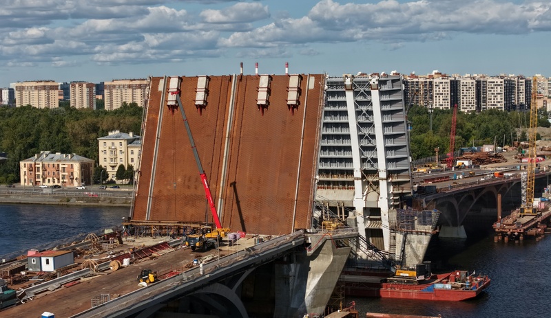 Описание: Мосты через Неву: от Смоленского до КАД-2 Изображение: Мосты через Неву: от Смоленского до КАД-2